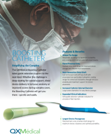 Boosting Catheter Brochure